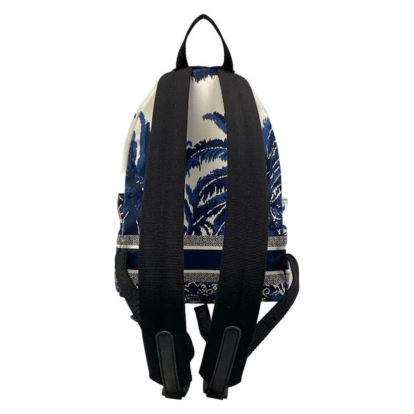 Christian Dior Backpack White Navy Multi main image 5